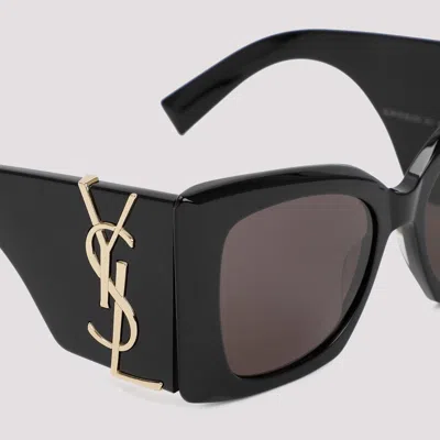 Saint Laurent Woman Sunglasses Sl M119 Blaze In Black