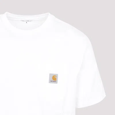 Carhartt Pocket T-shirt In White