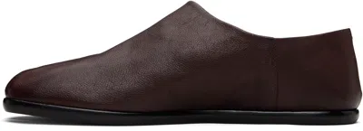 Maison Margiela Tabi Babouches Flats In Animal Print