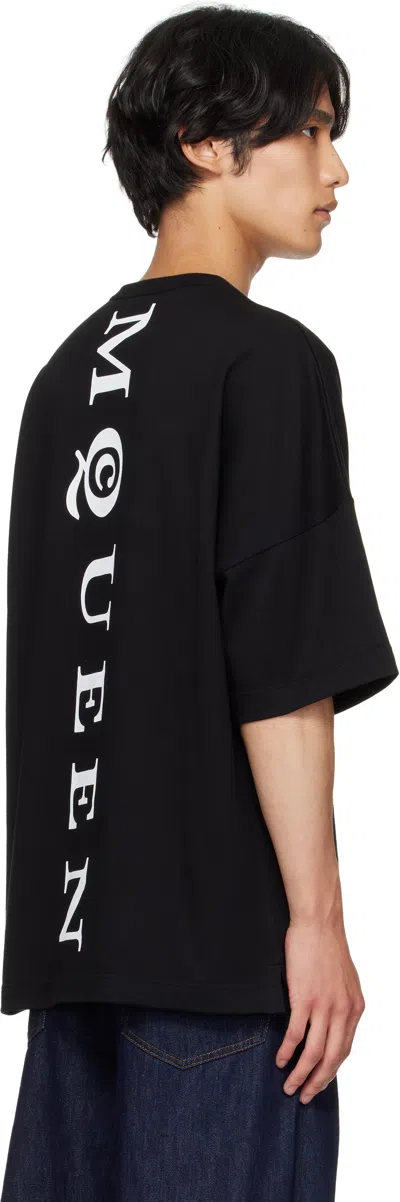 Alexander Mcqueen Exploded Logo Over Fit T Shirt In Animal Print