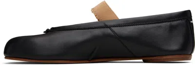 Maison Margiela Alexander Mcqueen Pastel Pink Raffia Tread Slick Sneakers In Black