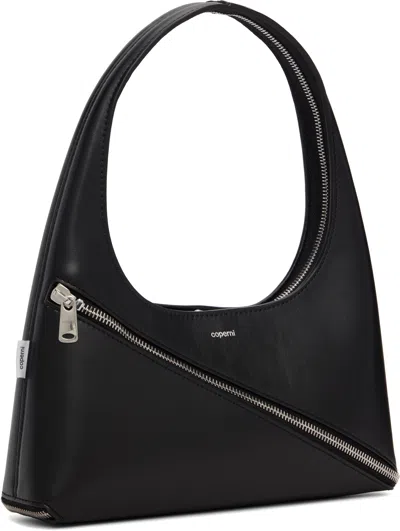 Coperni Zip Baguette Bag In Black