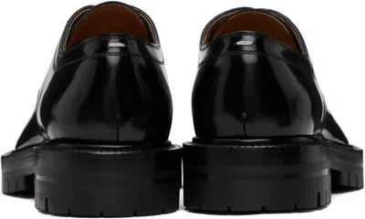 Maison Margiela Brogue Lace Ups In Black