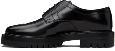Maison Margiela Brogue Lace Ups In Black