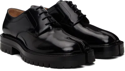 Maison Margiela Brogue Lace Ups In Black