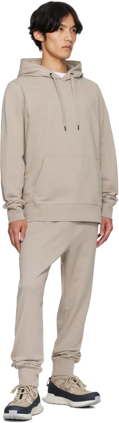 Canada Goose Pullover Cotton Hoodie With Adjustable Drawstring In Neutral