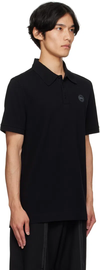 Canada Goose Men Beckley Cotton Polo Shirt In Black