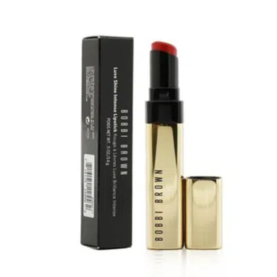 Bobbi Brown Luxe Shine Intense Lipstick 0.11 oz # Wild Poppy Makeup 716170225562 In Brown