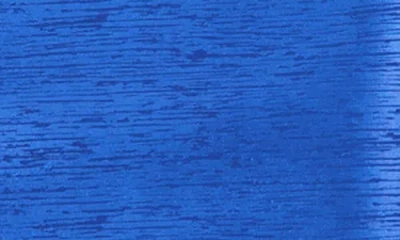 Siena Foiled Bandage Dress In Blue