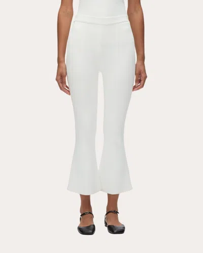 3.1 Phillip Lim Compact Cropped Kickflare Pant In Ivory