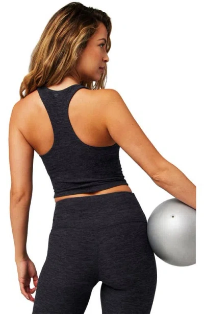 Fabletics Heatherflex Anywhere Built-in Bra Tank In Black