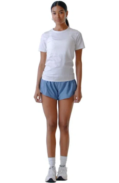 Fabletics Feather Tech+ Short-sleeve Top In White