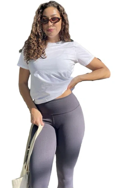 Fabletics Feather Tech+ Short-sleeve Top In White