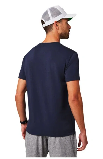 Fabletics The 24-7 Tee In Blue