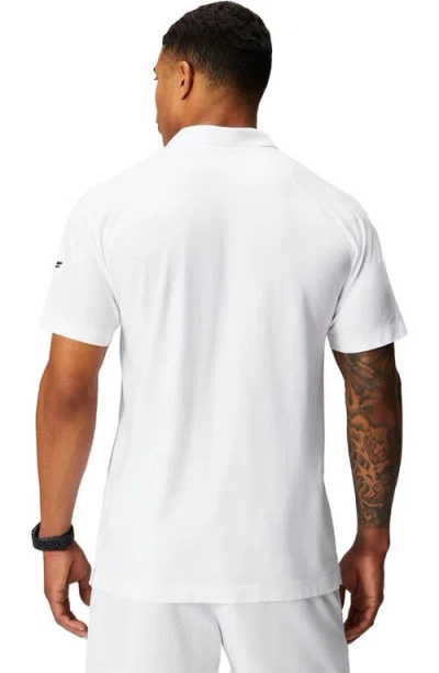 Fabletics The Training Day Polo In White