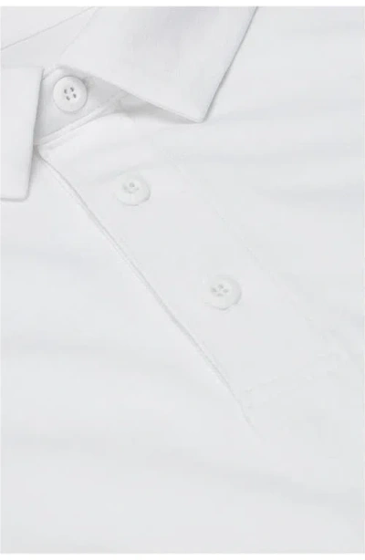Fabletics The Training Day Polo In White