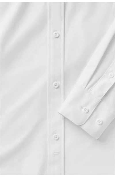 Fabletics The Don Long Sleeve Button Up In White