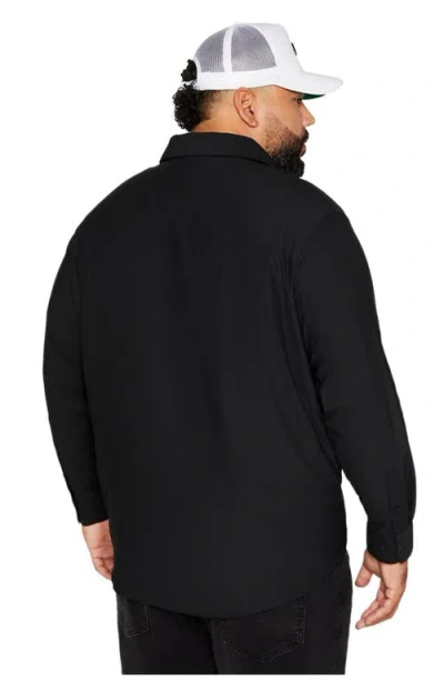Fabletics The Don Long Sleeve Button Up In Black