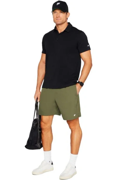 Fabletics The 24-7 Polo In Black