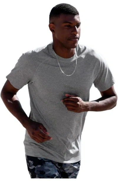 Fabletics The Training Day Tee In Gray