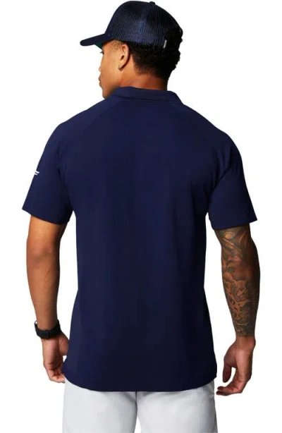 Fabletics The Training Day Polo In Blue