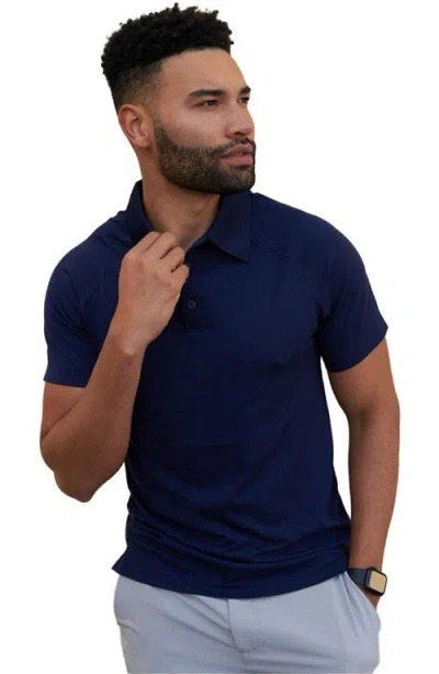 Fabletics The Training Day Polo In Blue