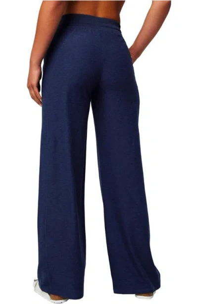 Fabletics Cloud Jersey Wide Leg Pant In Blue