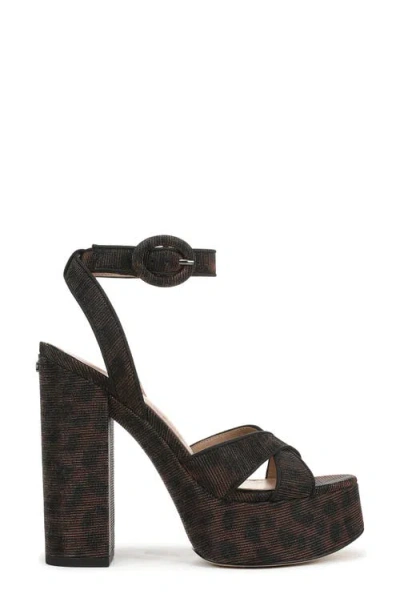 Sam Edelman Women's Savannah Leather Platform Sandals In Multi