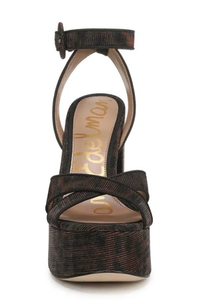 Sam Edelman Women's Savannah Leather Platform Sandals In Multi