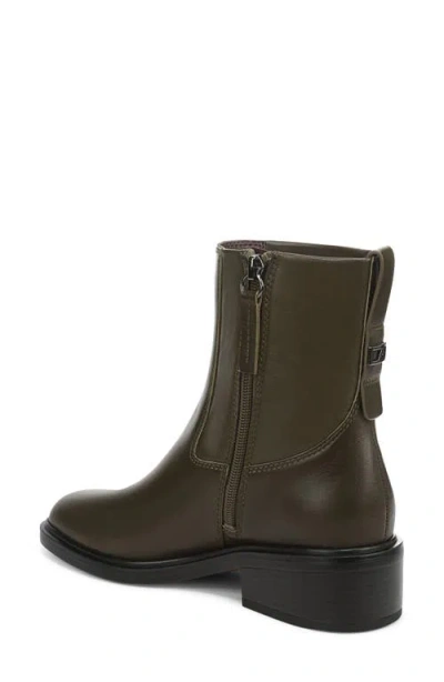 Franco Sarto Women's Gracely Block Heel Zip Short Boots In Green