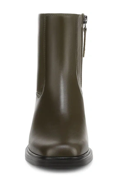 Franco Sarto Women's Gracely Block Heel Zip Short Boots In Green