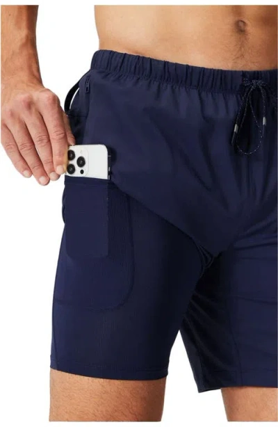 Fabletics The 7" One Short In Blue