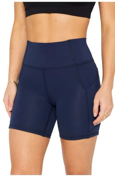 Fabletics Oasis Pureluxe High-waisted 6'' Short In Blue