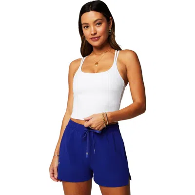 Fabletics Principal Built-in Bra Tank In White