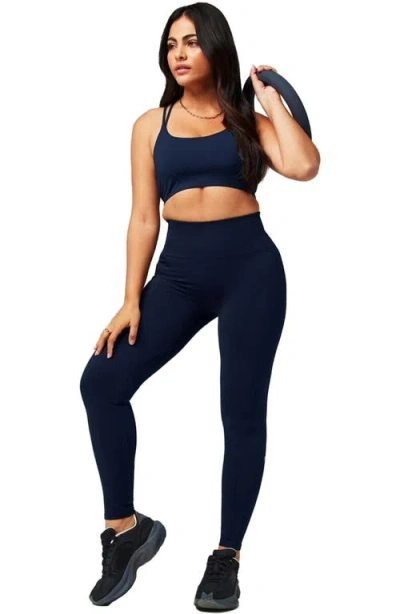 Fabletics Principal Low Impact Bra In Blue