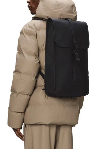 Rains Waterproof Backpack In Black