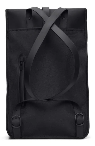 Rains Waterproof Backpack In Black