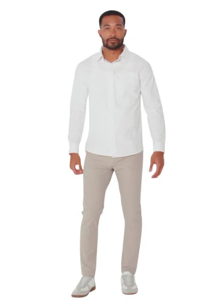 Fabletics The Don Long Sleeve Button Up In Pink