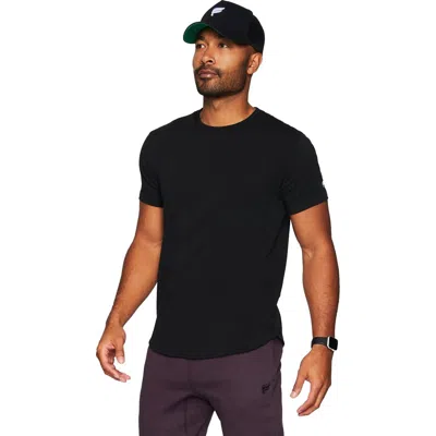 Fabletics The 24-7 Tee Curved Hem In Gold