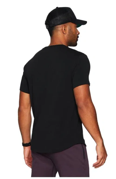 Fabletics The 24-7 Tee Curved Hem In Gold