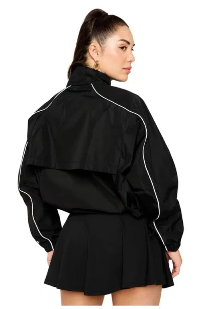 Fabletics Tempo Lightweight Windbreaker In Black