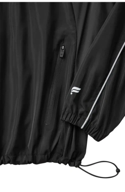 Fabletics Tempo Lightweight Windbreaker In Black