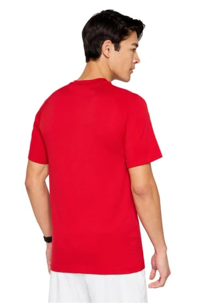 Fabletics The Training Day Tee In Red
