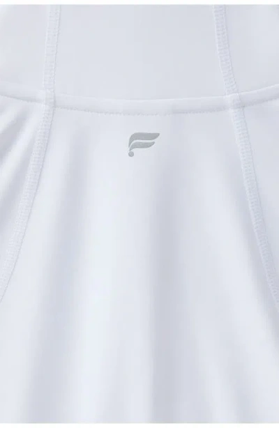 Fabletics Perfect Storm Cropped Train Jacket In White