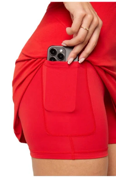 Fabletics Define Performance Dress Classic Mini In Red