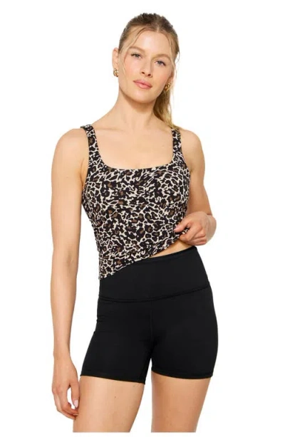 Fabletics Pureluxe Built-in Bra Tank In Multi