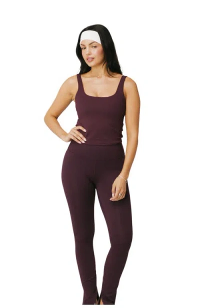 Fabletics Principal Built-in Bra Tank In White