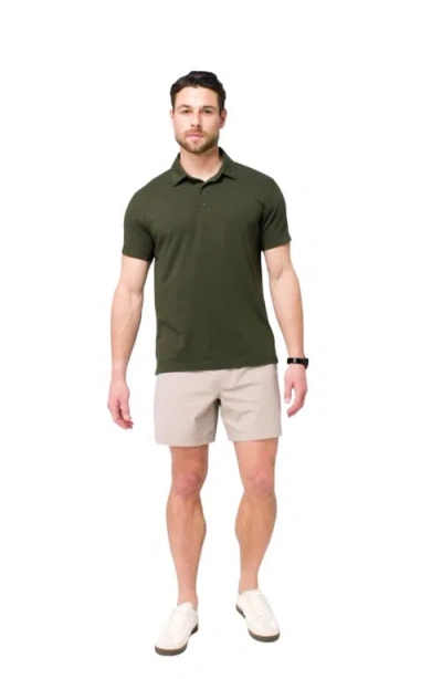 Fabletics The 24-7 Polo In Gray