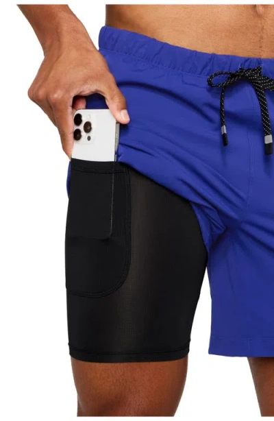 Fabletics The 7" One Short In Blue