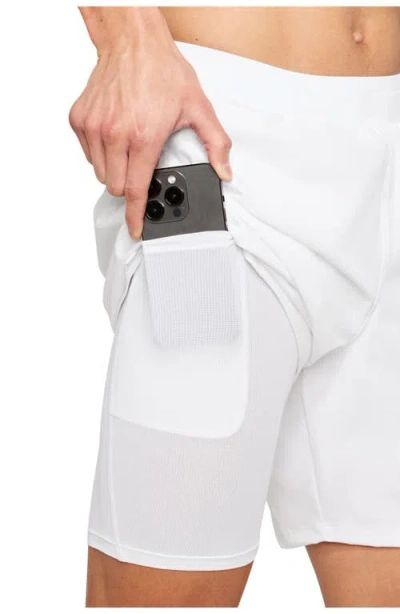 Fabletics The Fundamental Short Ii Lined 7" In White